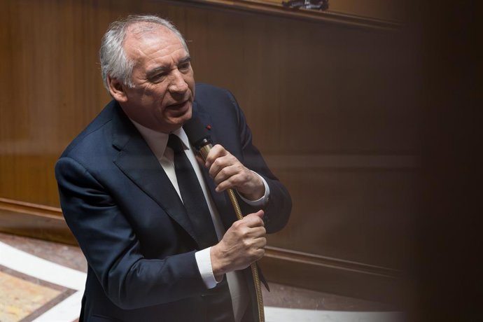 February 12, 2025, Paris, France, France: Session of questions to the government at the National Assembly - French Prime Minister Francois Bayrou POLITIQUE, ASSEMBLEE NATIONALE.