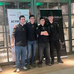 Cristian Solana y Pedro Alda, ganadores del V Campeonato Regional de Cocina y Repostería de La Rioja