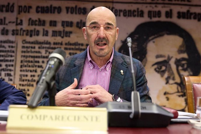 El vicesecretario General de Política Sindical de la Comisión Ejecutiva Confederal de la Unión General de Trabajadores y Trabajadoras (UGT), Fernando Luján de Frías. 