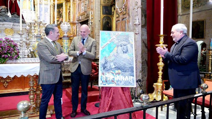 Presentación cartel del Cartel de la Semana Santa de Triana 2025.