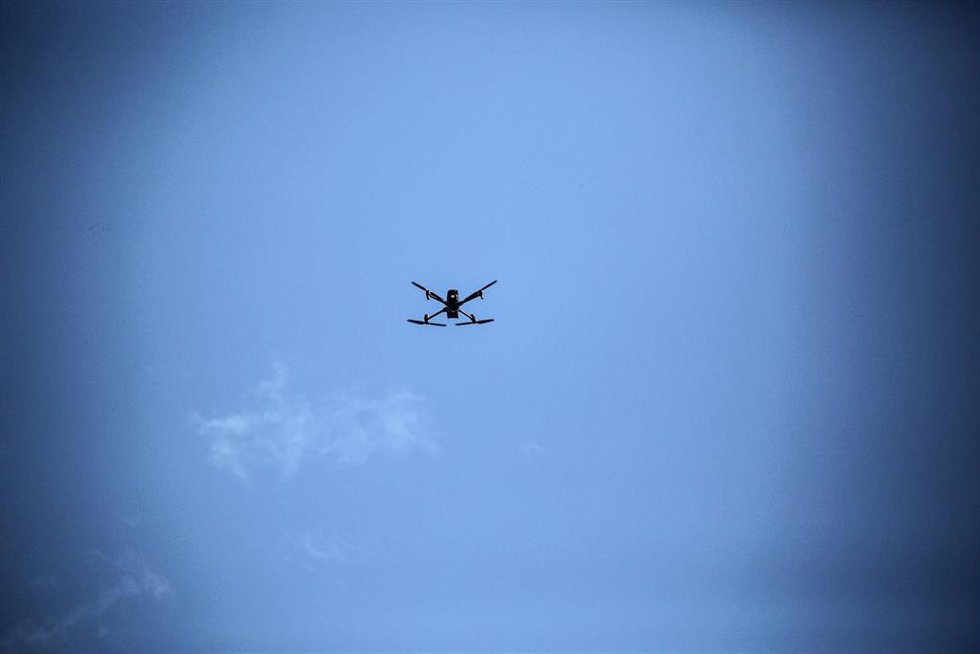 Imagen de archivo de un dron israelí
