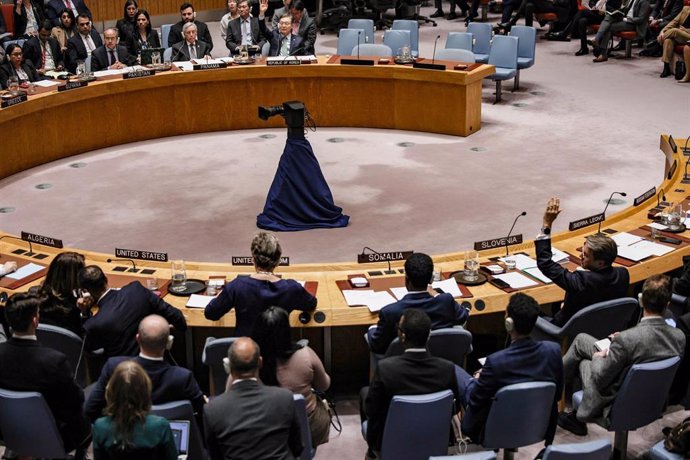 Votación en el Consejo de Seguridad de la ONU de una resolución sobre la invasión rusa de Ucrania