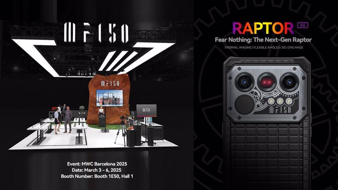 IIIF150 Unveils Latest Flagship Raptor 5G at MWC2025