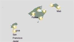 El tiempo hoy, martes 25 de febrero, en Baleares.