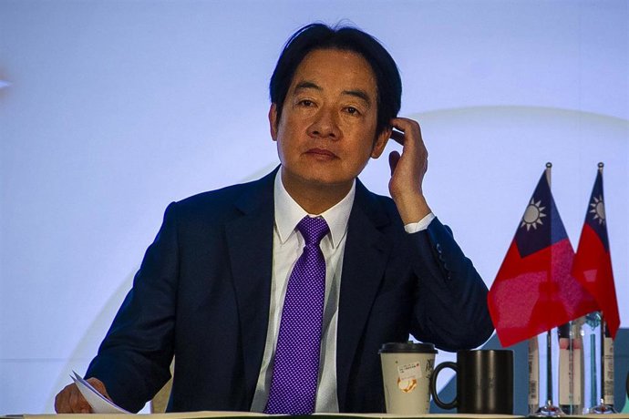 Archivo - El presidente de Taiwán, Lai Ching Te, conocido como William Lai (archivo)