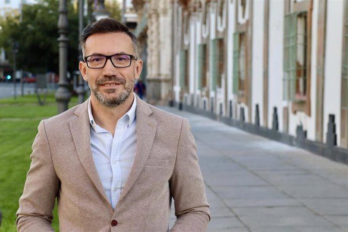 Archivo - El portavoz del PSOE en la Diputación de Córdoba y vicesecretario general del partido en la provincia, José Antonio Romero.