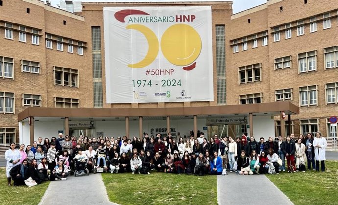 Participantes en la jornada formativa en el Hospital Nacional de Parapléjicos en Toledo.