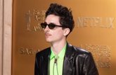 Foto: Timothée Chalamet es Bob Dylan en 'A Complete Unknown', un artista que "marcó generaciones" con "lirismo e inteligencia"