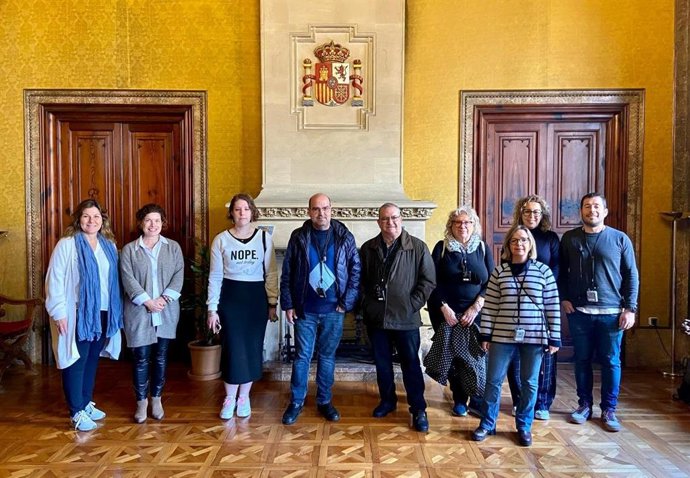 El Consell y Fundació Aspas colaboran para hacer más accesibles las visitas guiadas al Palau de la institución insular