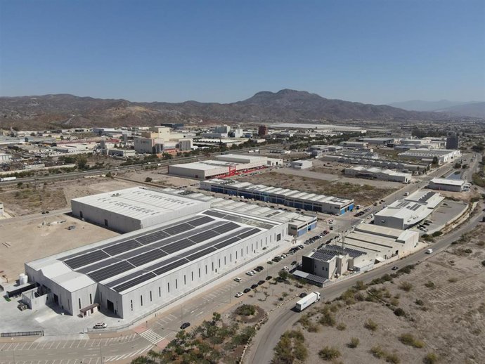 Vista aérea del Polígono Industrial Saprelorca