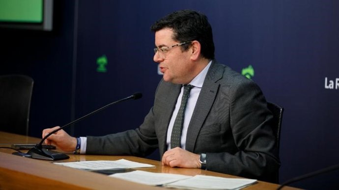 El portavoz del Gobierno riojano, Alfonso Domínguez