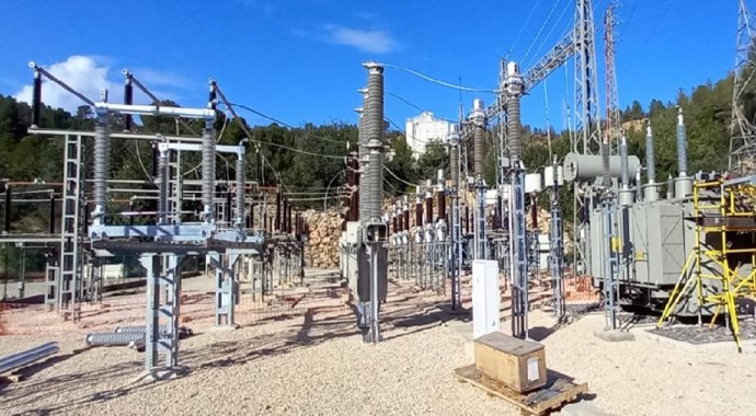 Subestación Xerta de Endesa.