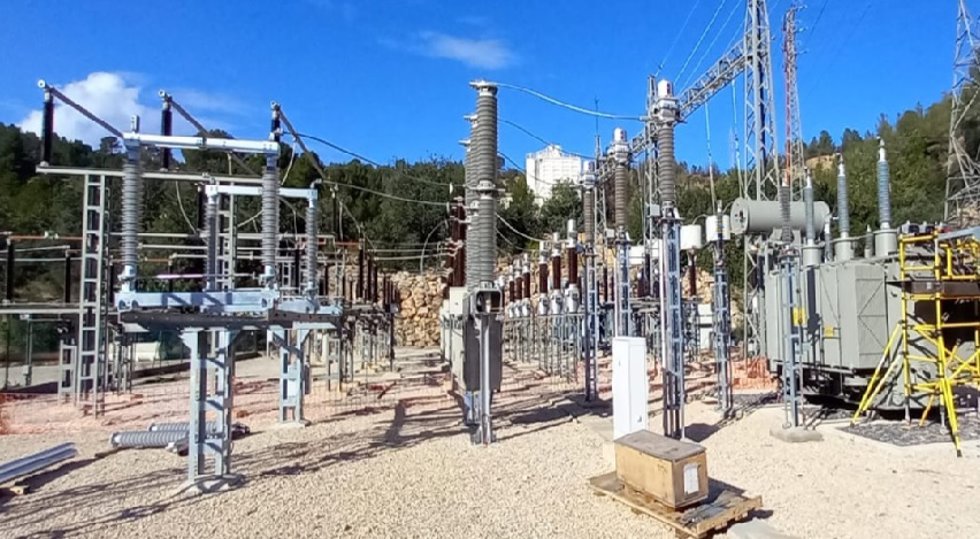 Subestación Xerta de Endesa.