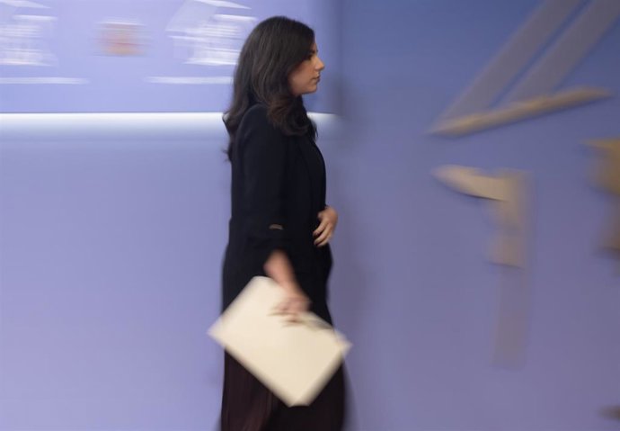 La portavoz de Vox, Pepa Millán, 