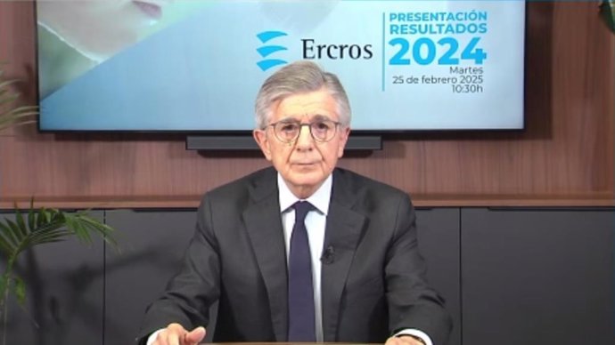 El presidente y consejero delegado de Ercros, Antonio Zabalza.