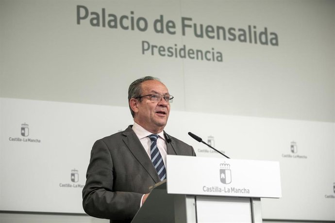 El consejero de Hacienda y Administraciones Públicas, Juan Alfonso Ruiz Molina.