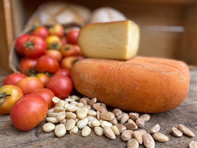 Productos locales de Baleares.