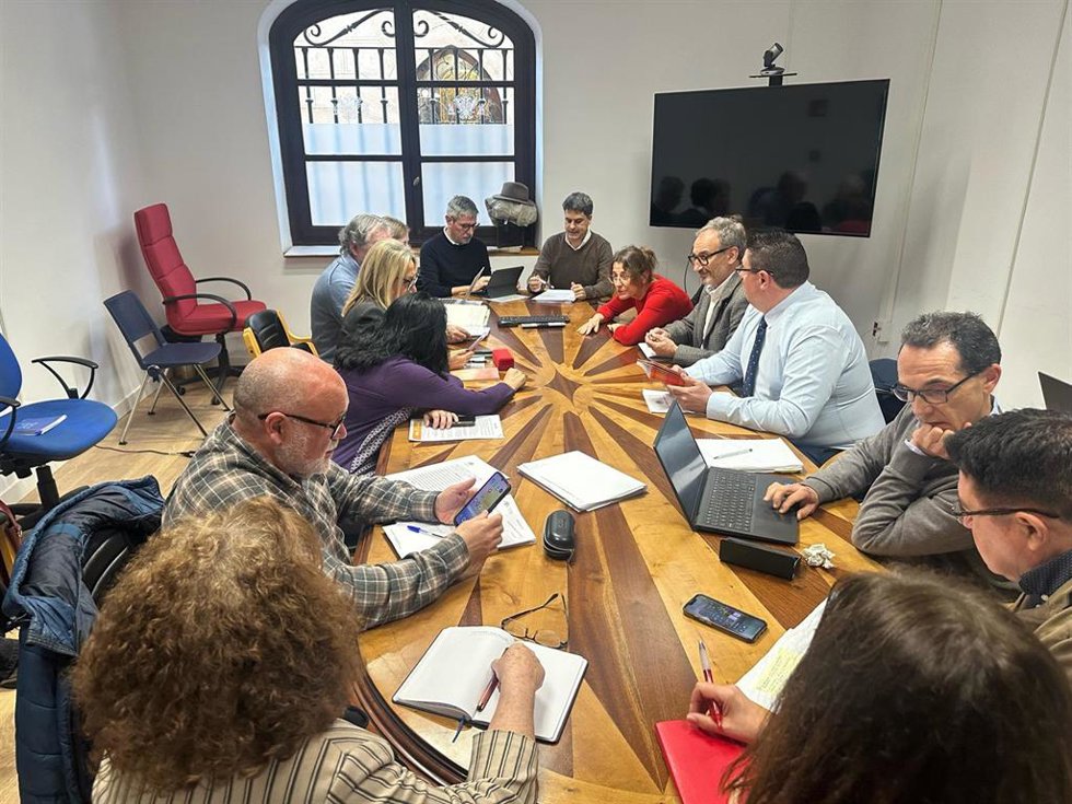 Reunión de la Comisión de Cultura, Hacienda y Patrimonio del Ayuntamiento de Toledo.