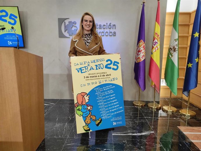 La delegada de Juventud, Sara Alguacil, presenta los Campamentos de Verano 2025.