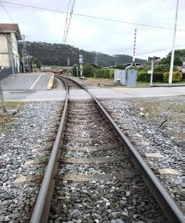 Paso a nivel en Cabezón de la Sal