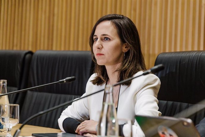La secretaria general de Podemos, Ione Belarra.
