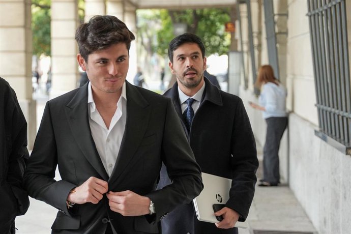 Vito Quiles a su llegada a los juzgados de Sevilla