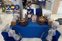 La Policía Nacional recupera los enseres robados a la Hermandad de las Tres Caídas de Jerez