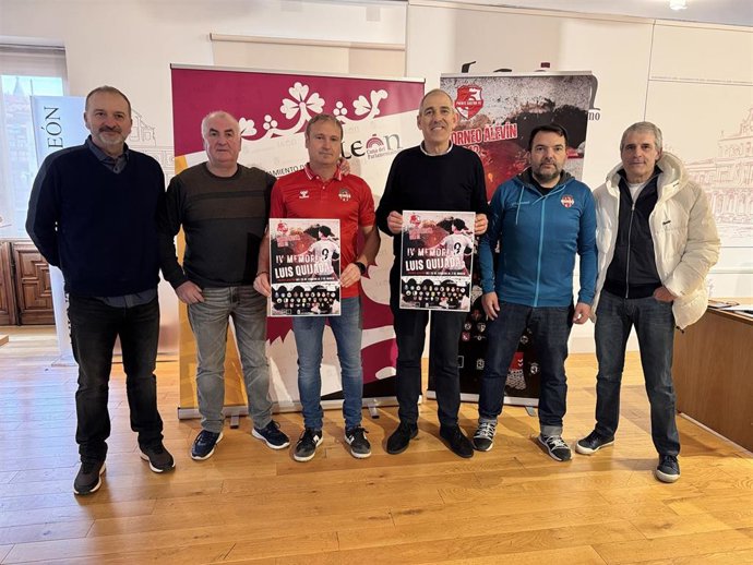 Presentación del  torneo IV Memorial Luis Quijada de Puente Castro (León)
