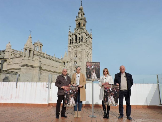 Presentación, en la Casa de la Provincia, de una nueva edición de la obra 'La Pasión Nazarena', que se pondrá en escena en el Teatro Romano de Santiponce.