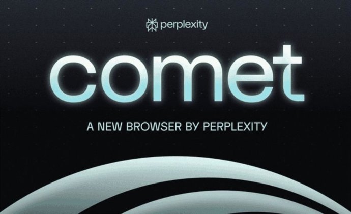 O novo navegador do Perplexity, Comet.