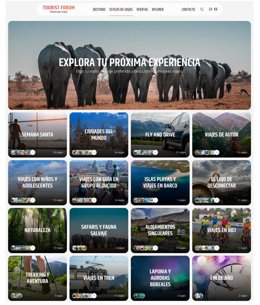 Web de viajes