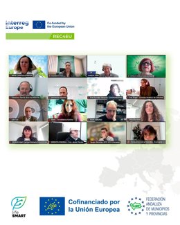 FAMP presenta Life-Smart ante expertos del proyecto REC4EU en el que participa la Agencia Andaluza de la Energía