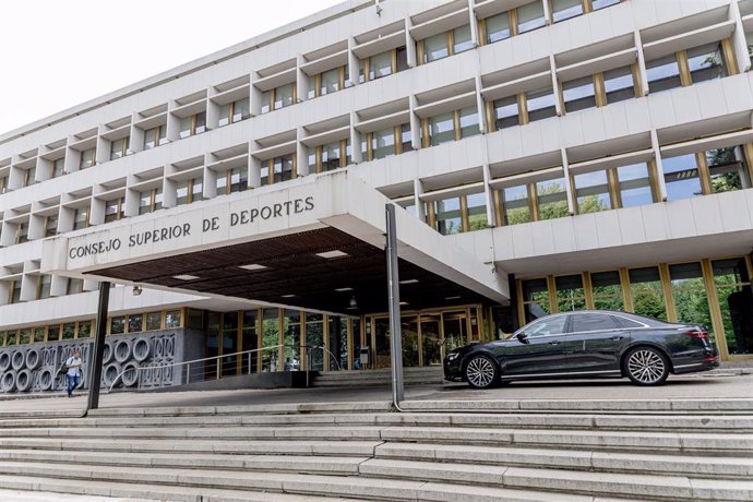 Archivo - Fachada de la sede del Consejo Superior de Deportes (CSD)