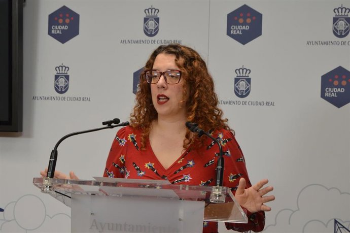 Archivo - La portavoz del Grupo Municipal Socialista, Sara Martínez