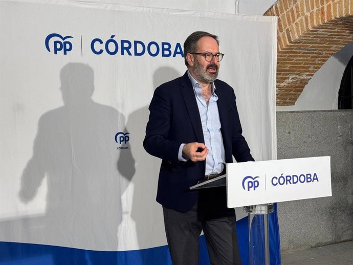 El presidente del Partido Popular (PP) de Córdoba, Adolfo Molina.
