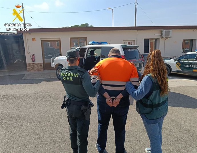 Detenido en la operación