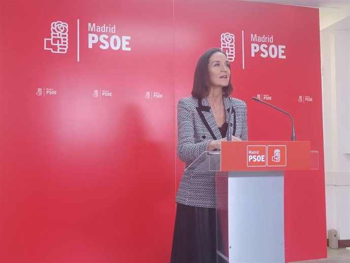 La ya secretaria de PSOE Madrid Ciudad, Reyes Maroto, también portavoz socialista en el Ayuntamiento