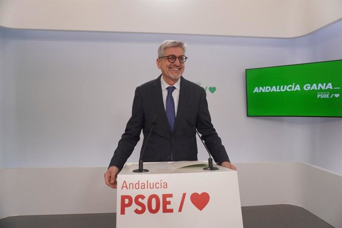 Imagen de archivo del nuevo secretario general de los socialistas de Málaga, Josele Aguilar.