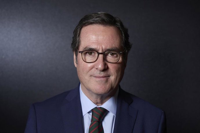 El presidente de la CEOE, Antonio Garamendi