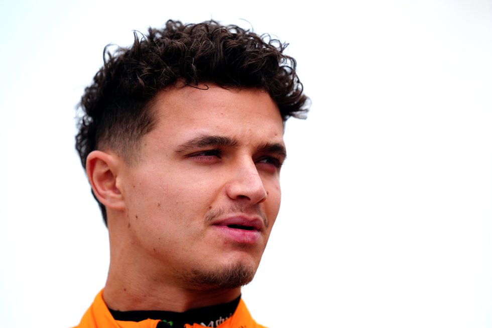 26 February 2025, Bahrain, Sakhir: McLaren driver Lando Norris on day one of pre-season testing at the Bahrain International Circuit, Sakhir. Photo: David Davies/PA Wire/dpa