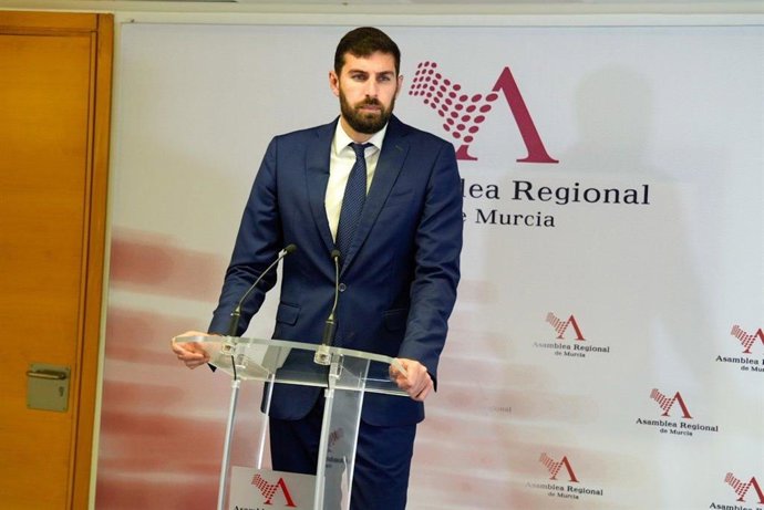 El presidente provincial y portavoz de VOX en la Asamblea Regional, José Ángel Antelo
