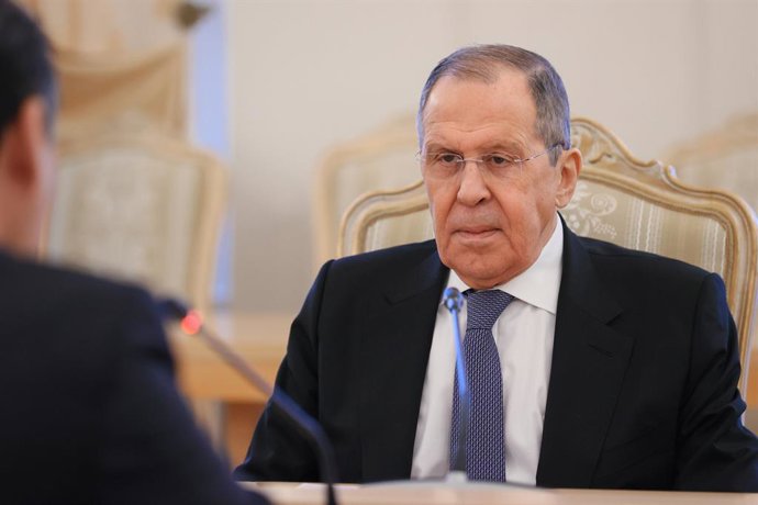 Archivo - Arquivo - Ministro das Relações Exteriores da Rússia, Sergei Lavrov