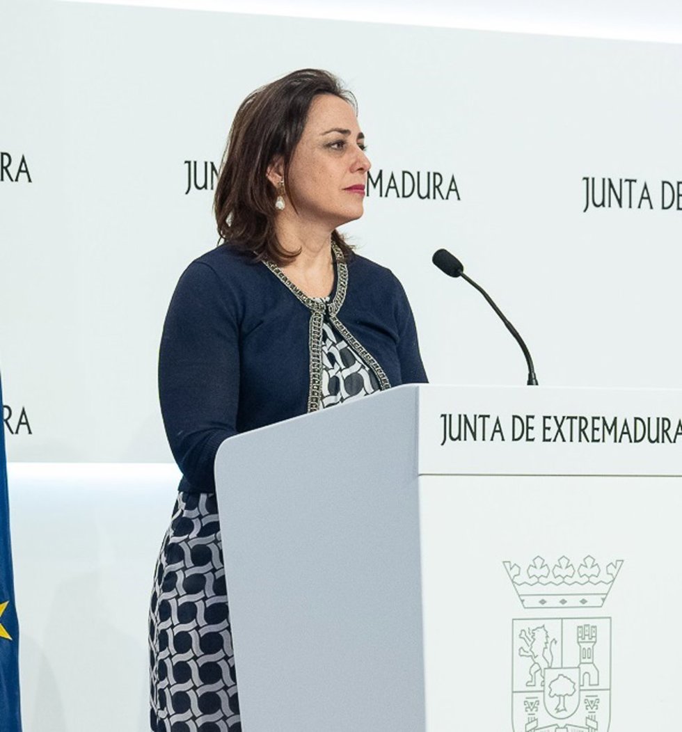 Archivo - La secretaria general de Igualdad y Conciliación de la Junta de Extremadura, Ara Sánchez Vera, en una imagen de archivo