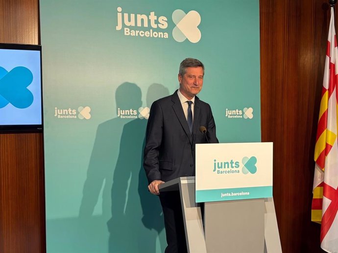 El líder de JuntsXBarcelona, Jordi Martí