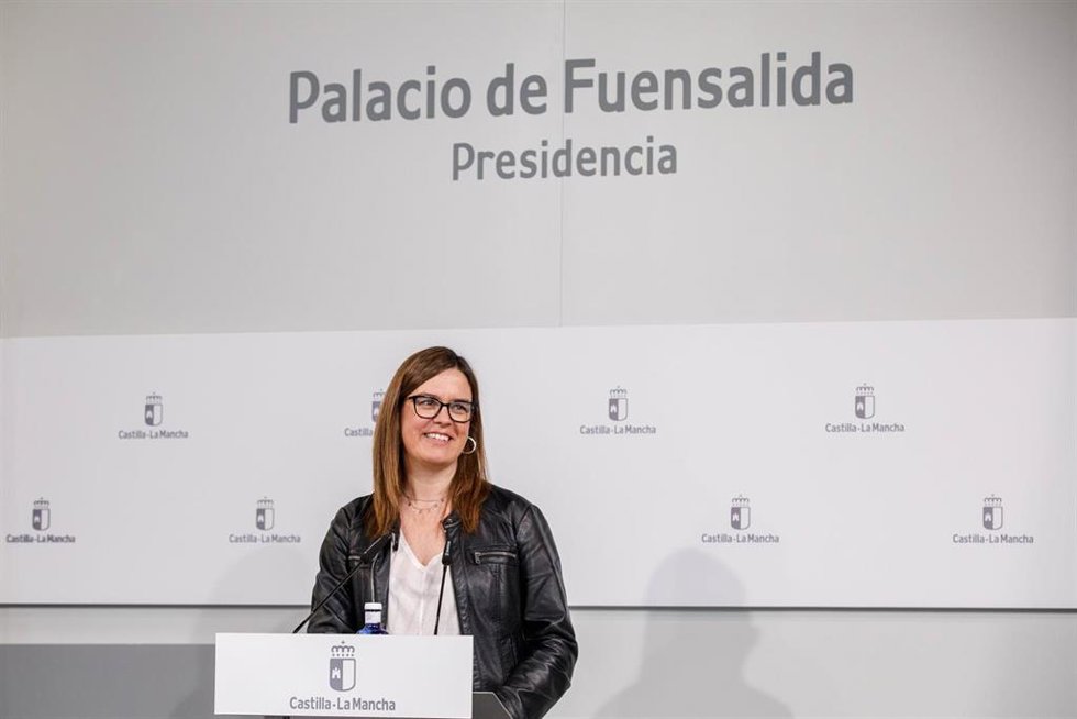 Portavoz del Gobierno regional, Esther Padilla.