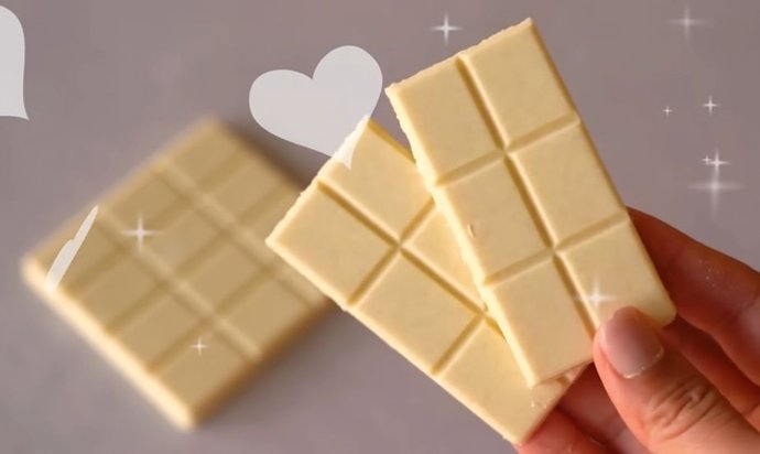 É assim que é fácil fazer chocolate branco sem açúcar em casa: truques de cozinha para fazer com que pareça chocolate comercial