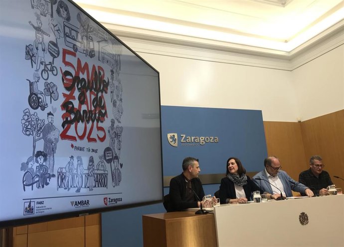 Presentación de la Cincomarzada más participativa que reunirá a 106 colectivos con el lema "Orgullo de barrio"