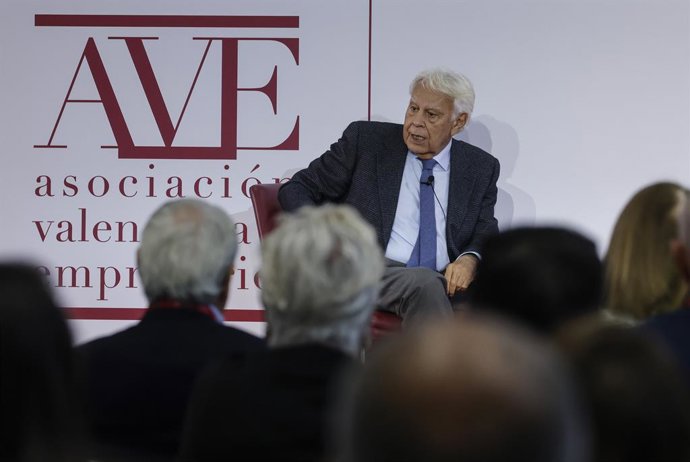 L'expresident del Govern Felipe González. 