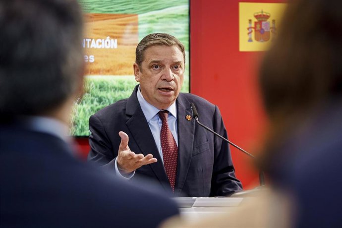 El ministro de Agricultura, Pesca y Alimentación, Luis Planas