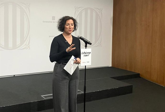 La consellera de Economía y Finanzas de la Generalitat de Cataluña, Alícia Romero.